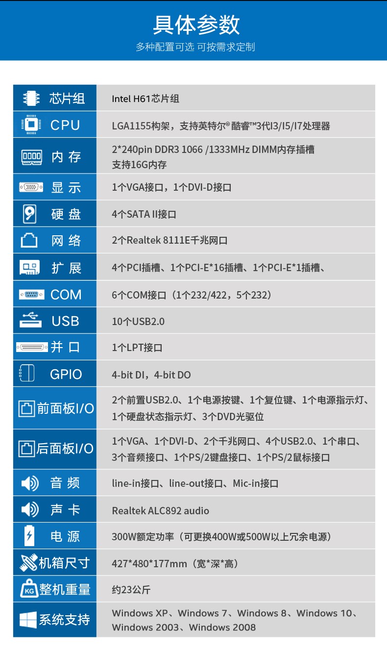 东田酷睿3代龙江镇工控机,4U工业电脑,DT-610L-A21.jpg