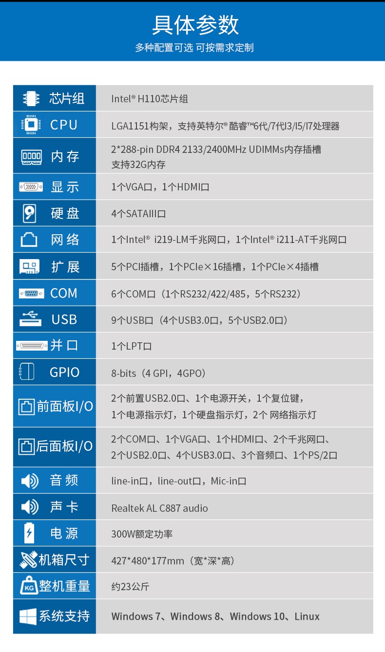 东田酷睿6代工业电脑,4U广东工控机,DT-610L-WH110MA.jpg