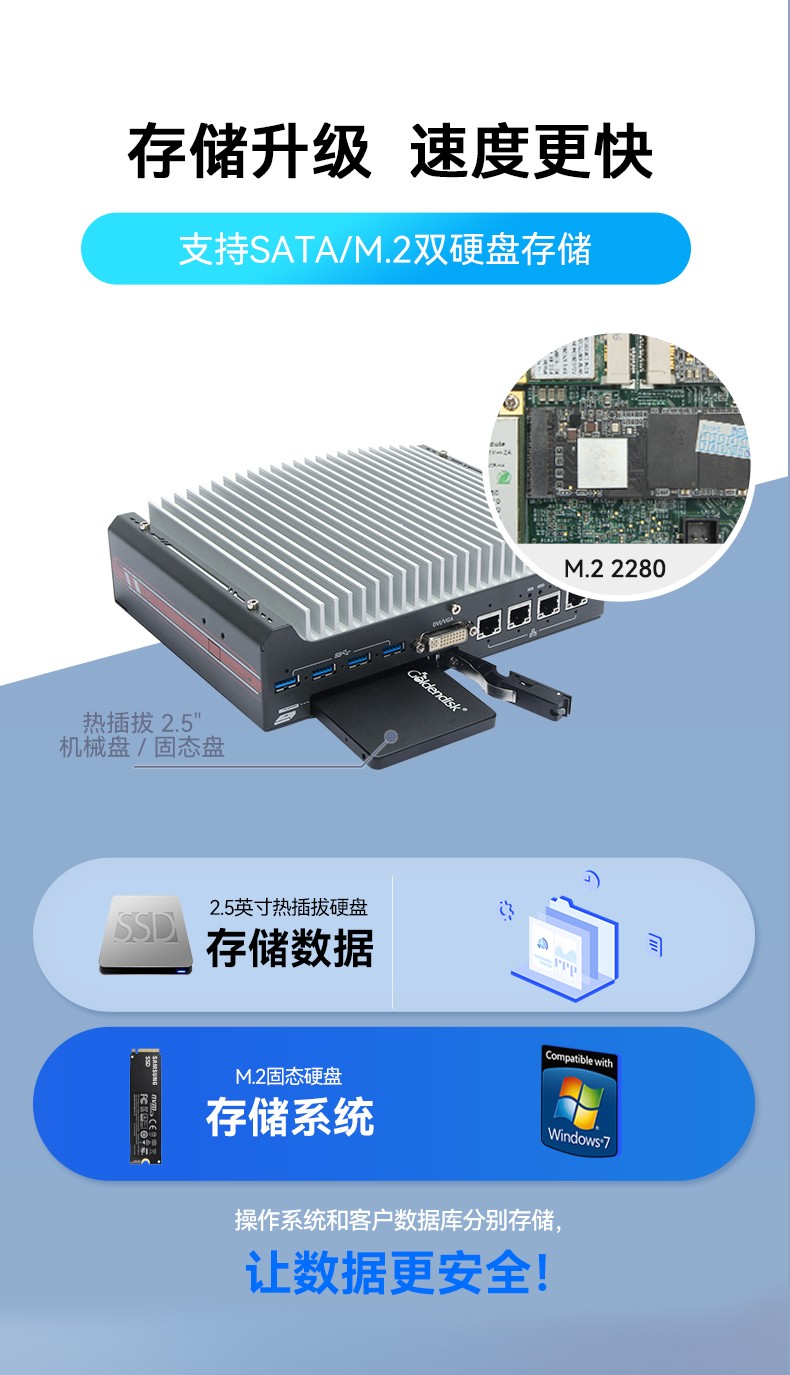 嵌入式无风扇宁波工控机,无人驾驶主机,DTB-3312-H310.jpg