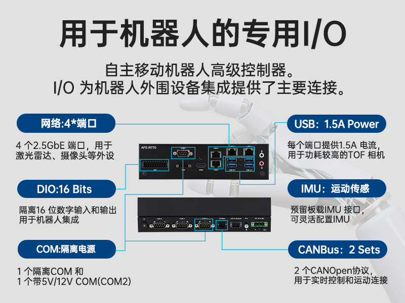 秦皇岛研华嵌入式工控机|支持Windows 10/Ubuntu/ROS2操作系统|AFE-R770哪家好