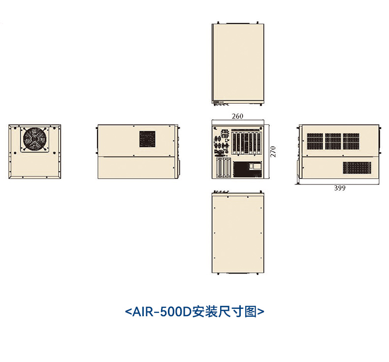 研华AI边缘服务器,英特尔至强高性能处理器,扩展插槽丰富,AIR-500D.jpg