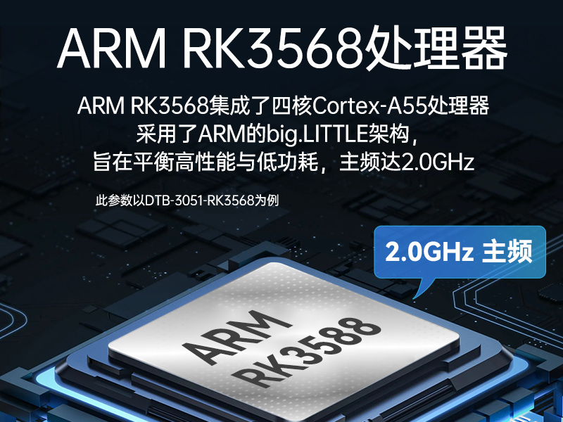 芜湖ARM工控机|采取rk3588 CPU|自动化服务器|DTB-3053-RK3588厂家