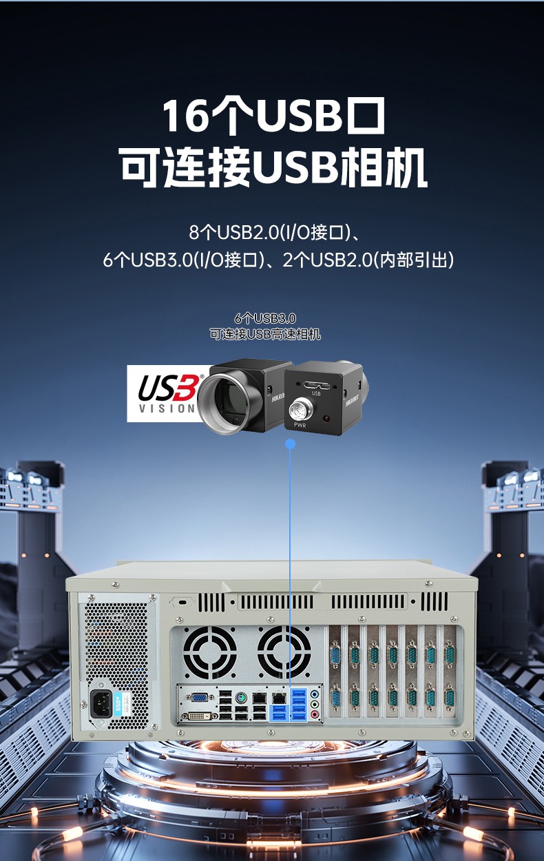 标准4U广东工控机,WIN7系统工业自动化工控电脑,DT-610L-684G2.jpg