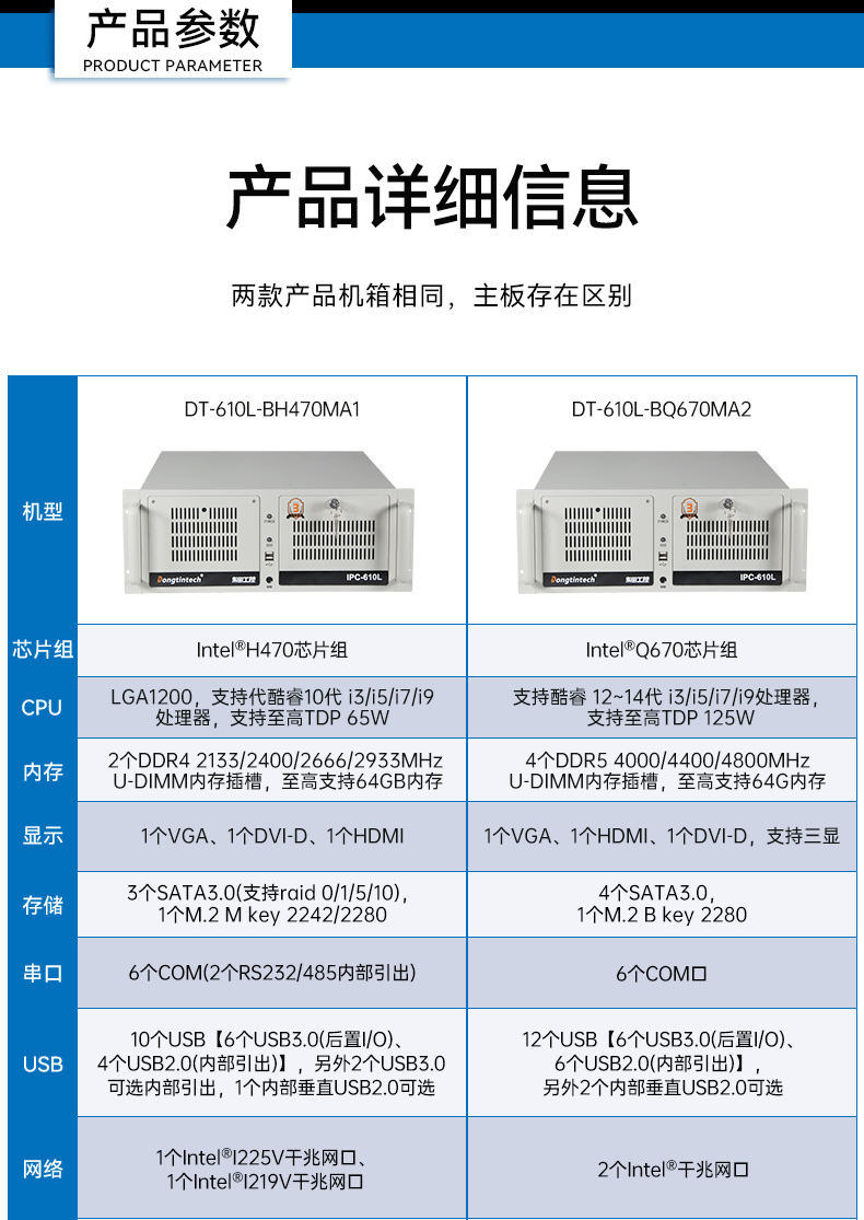 东田酷睿14代工控机,兼容win10系统硬盘冗余,智慧能源管理工业主机,DT-610L-BQ670MA2.jpg